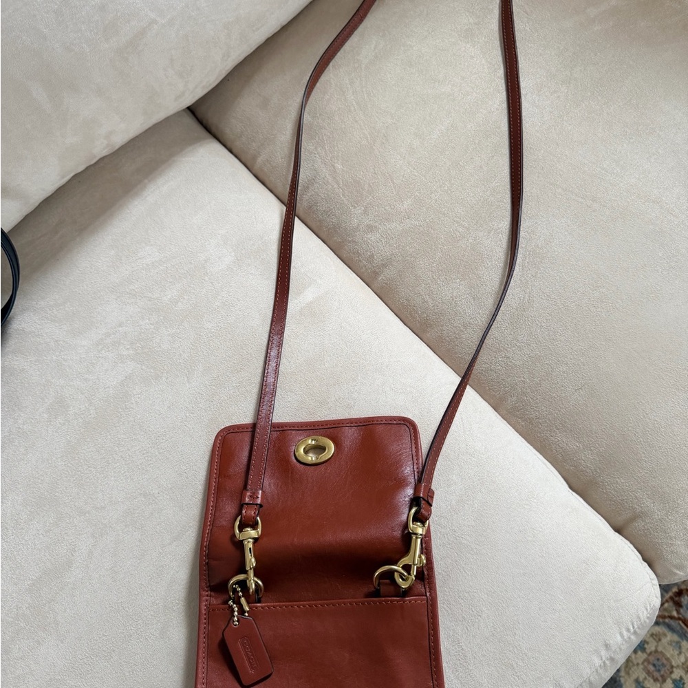 Coach Black, Brown, and Burgundy Crossbody Bags - Picture 5 of 15